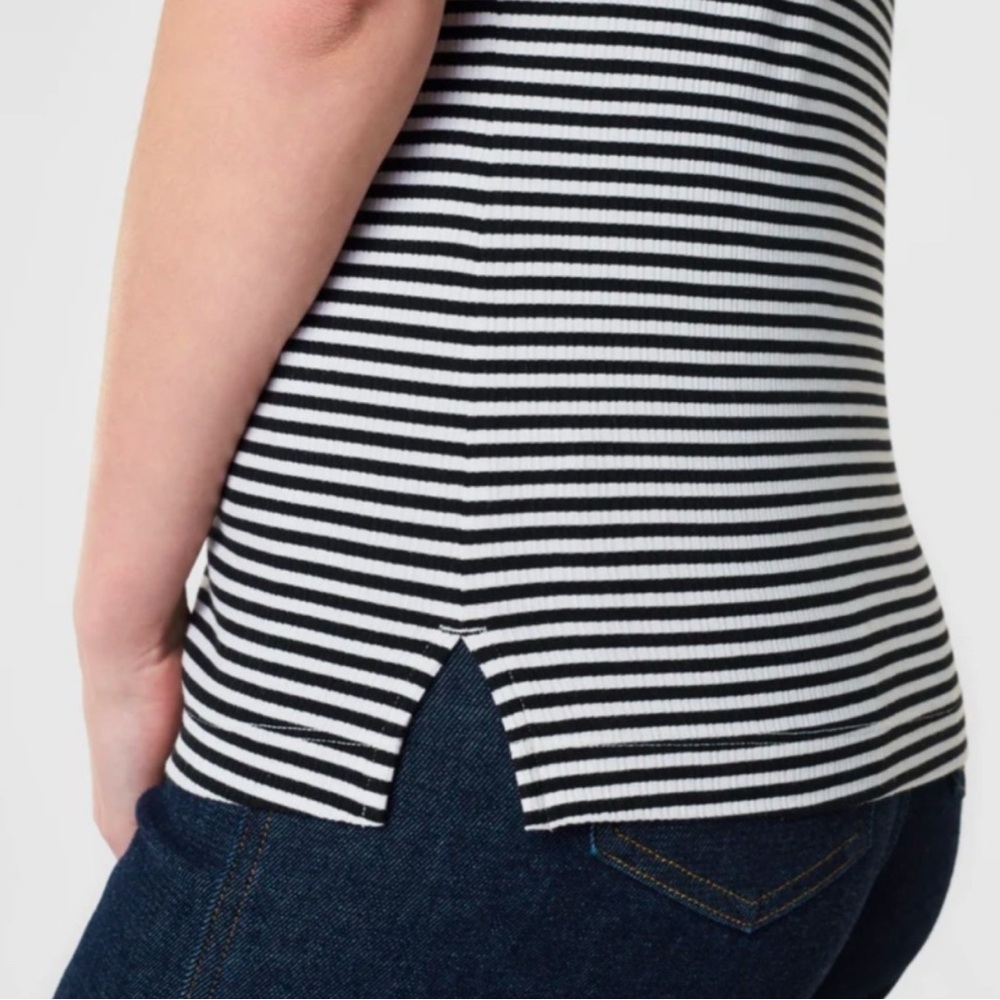 Spanx Polo Ribbed Top - Picture 3 of 4